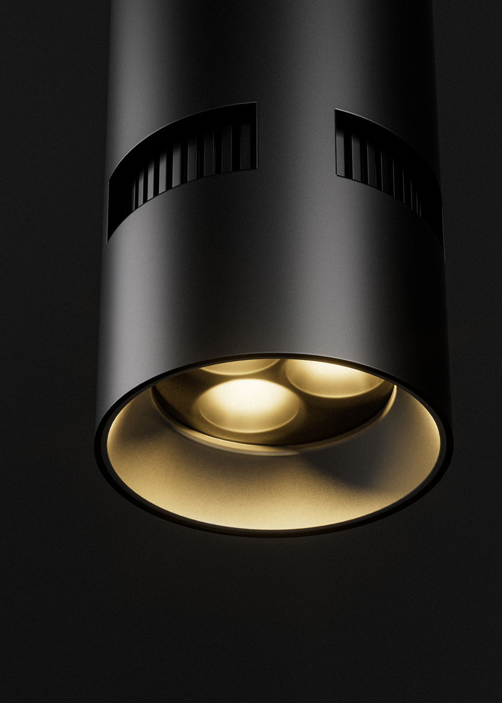 Atria 8 cylinder downlight detail